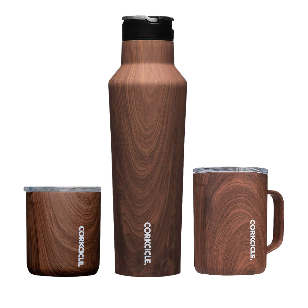 Walnut Wood Gift Set | Corkcicle