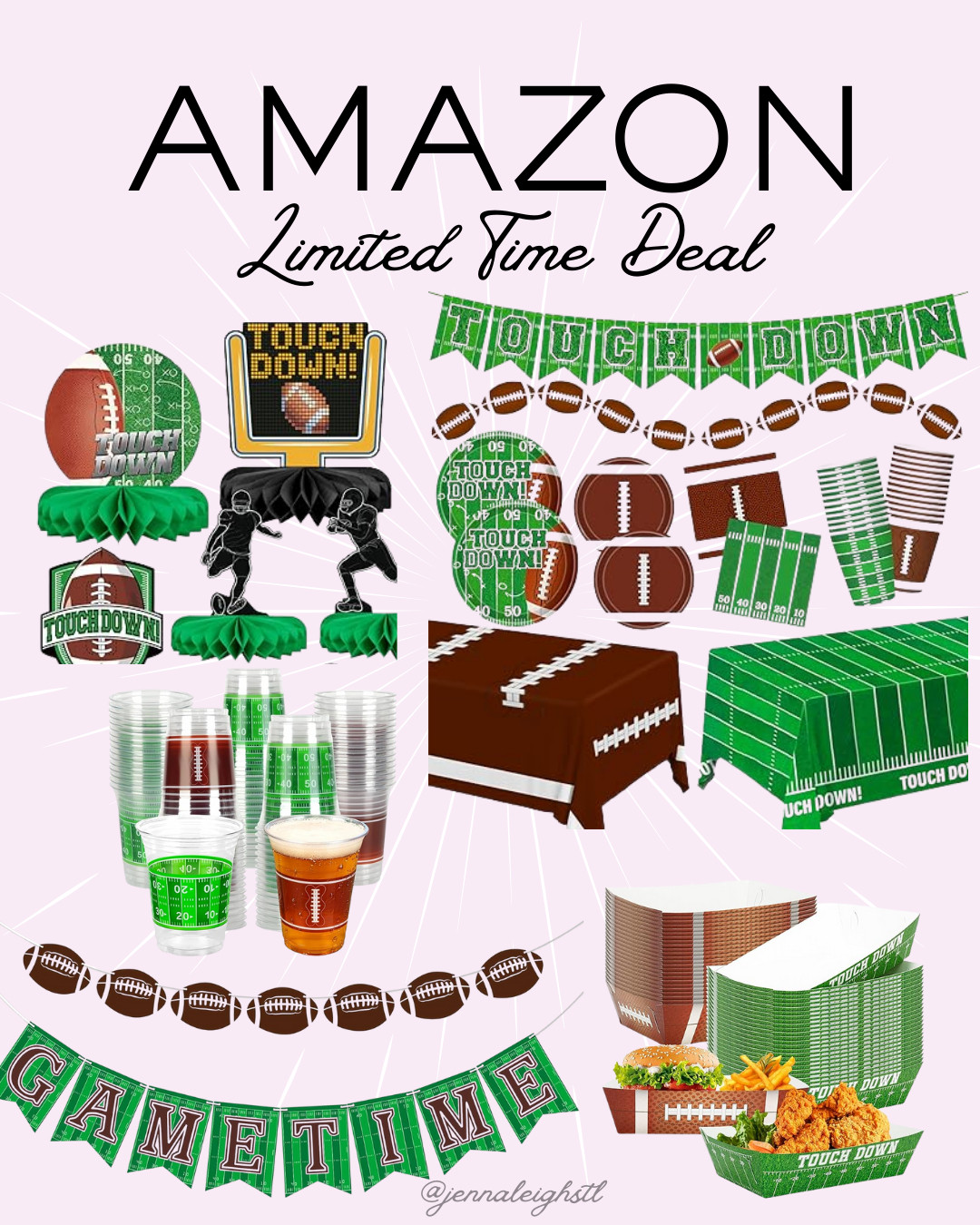 Get game day ready with these deals on football party wear from Amazon. 

 #LTKfoodie #LTKHome #LTKSaleAlert