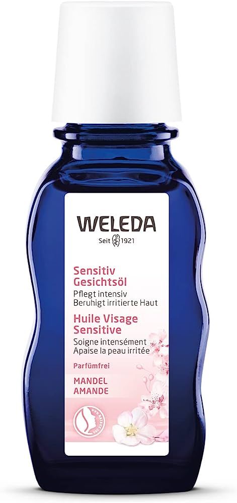 Weleda Sensitive Care Calming Face Oil, 1.7 Fluid Ounce, Plant Rich Moisturizer with Sweet Almond... | Amazon (US)