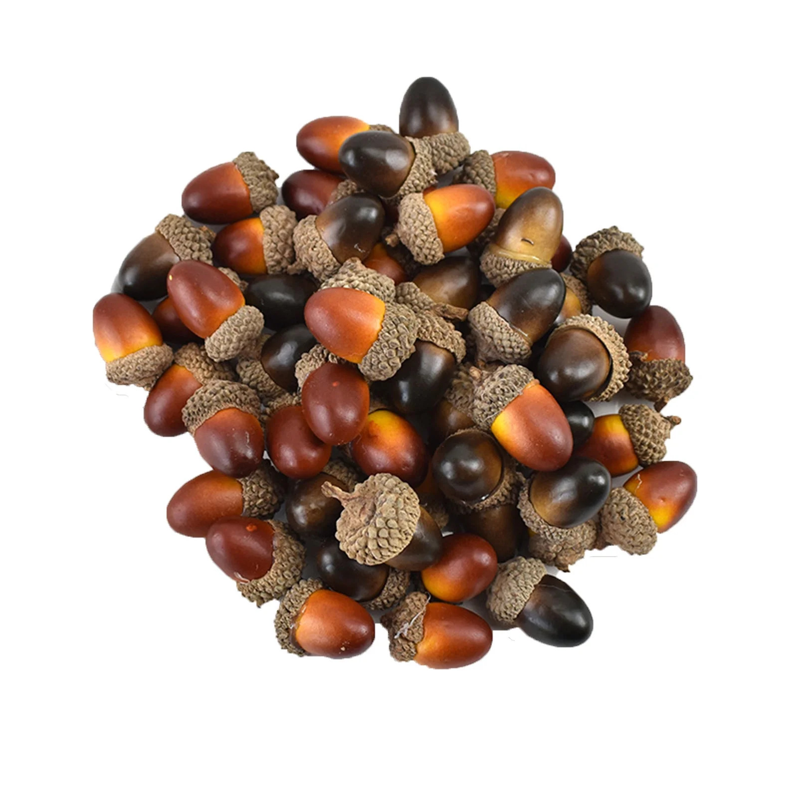 Artificial Acorns, Faux Acorns, 100PCS Fall Vase Filler Decorations for Thanksgiving Christmas We... | Walmart (US)