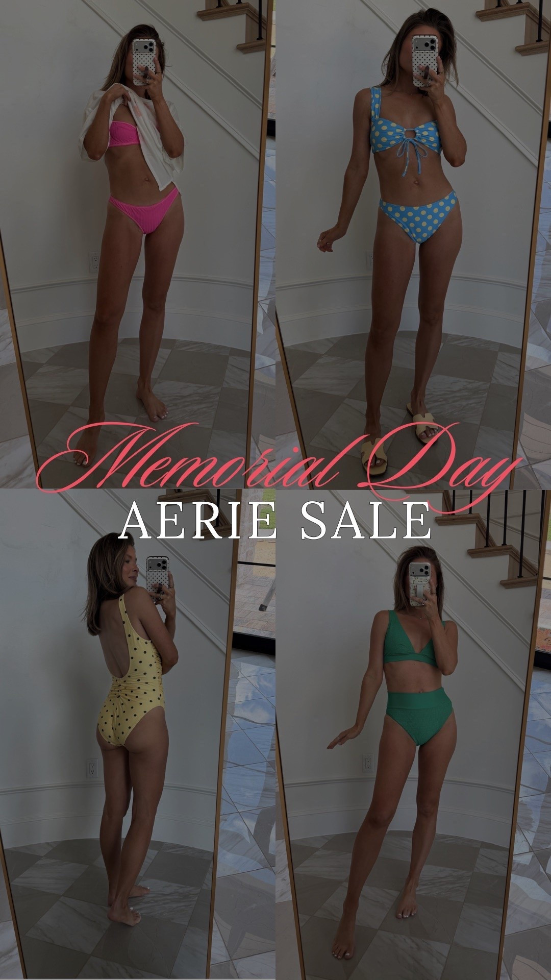 Aerie swim is all on sale for Memorial Day!

#LTKSaleAlert #LTKSwim #LTKTravel