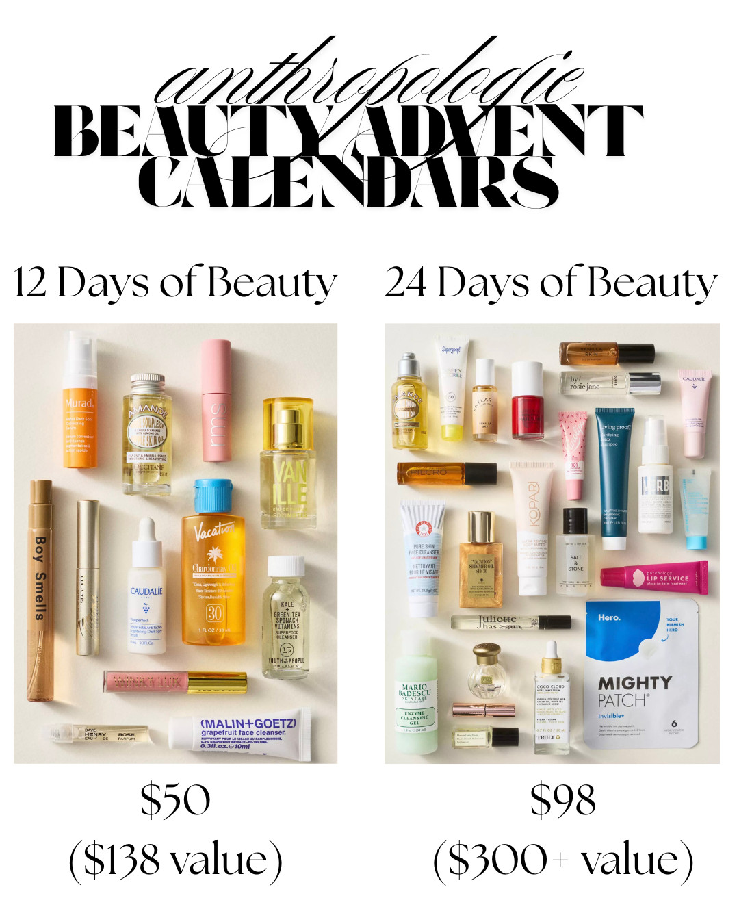 anthropologie Beauty Advent Calendars  

 #LTKFindsUnder50 #LTKFindsUnder100 #LTKBeauty