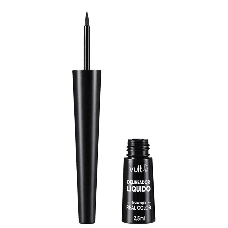 Delineador Líquido Preto 2,5ml | Vult | Vult (BR)