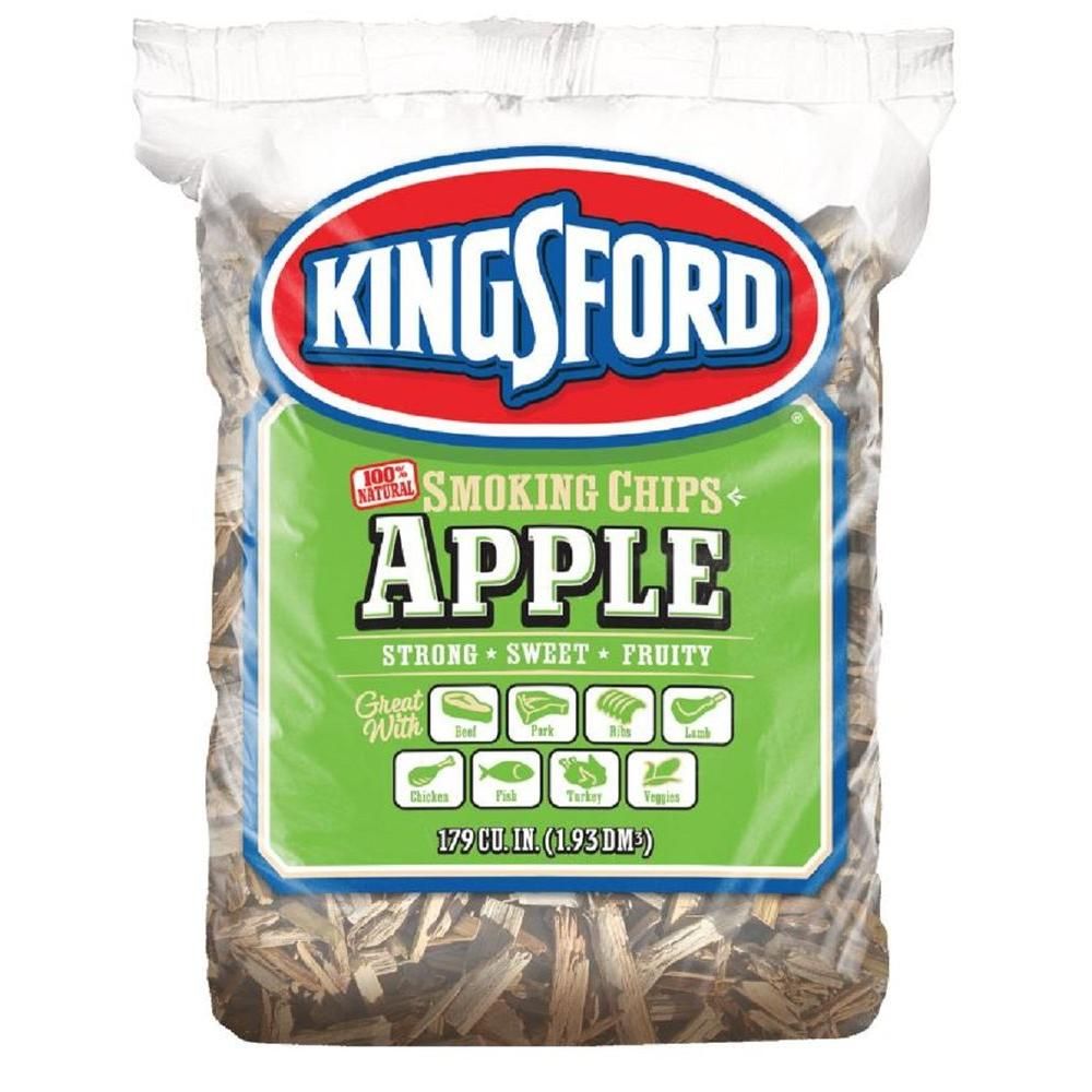 179cu. in. BBQ Apple Wood Chips | The Home Depot