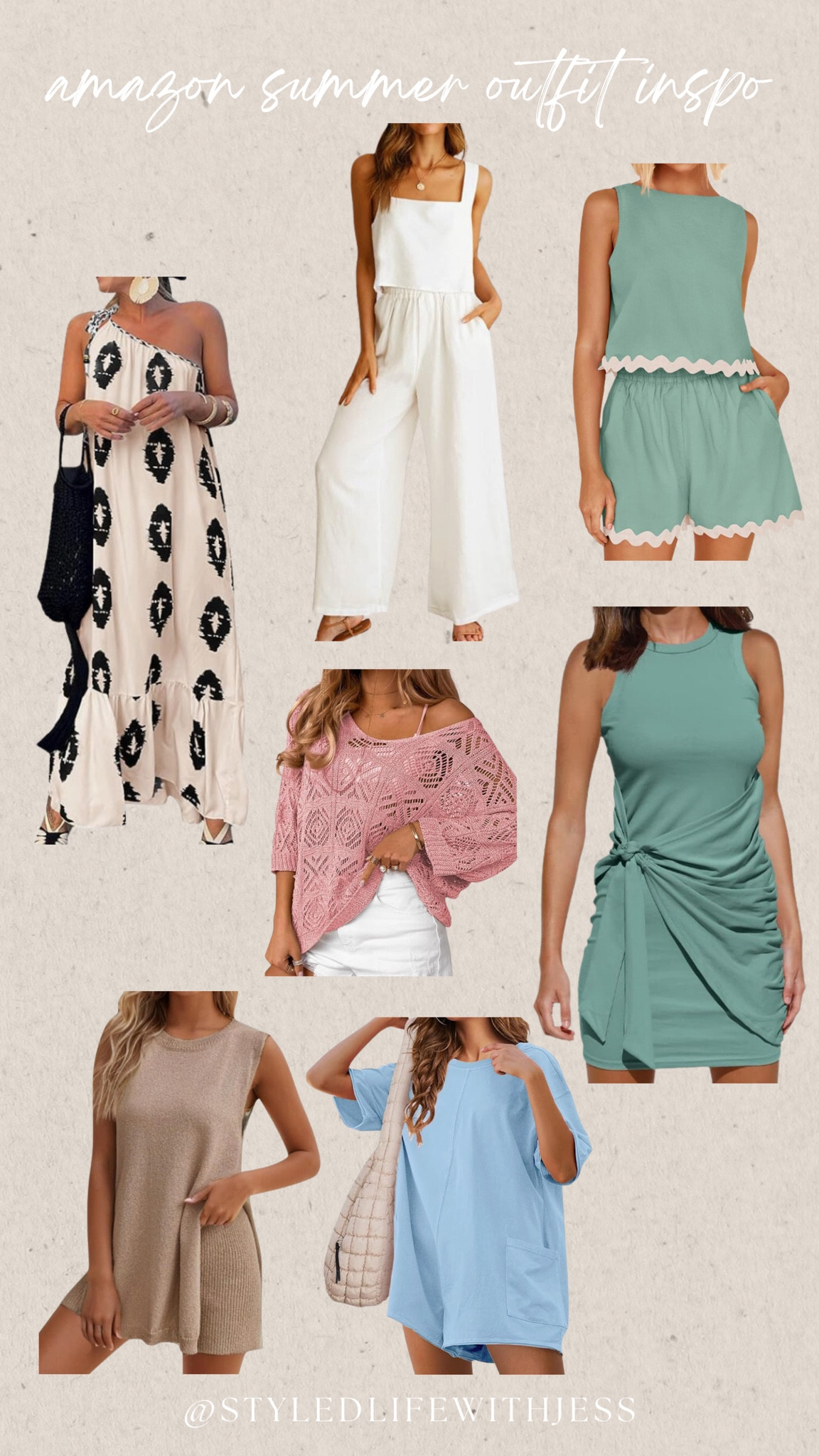Amazon has so many great looks for summertime. 🤍

Amazon fashion, two-piece set, maxi dress, bodycon dress, free people lookalikes, crochet sweater 

#LTKSummerSales #LTKFindsUnder50