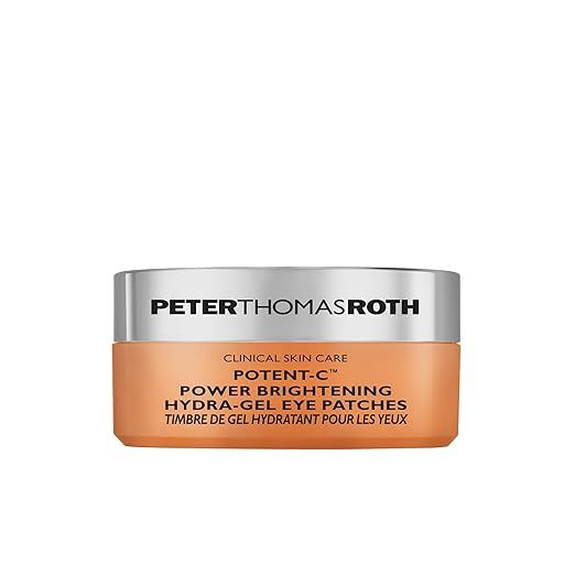 Peter Thomas Roth | Potent-C Power Brightening Hydra-Gel Eye Patches | With Vitamin C, 60 ct. | Amazon (US)