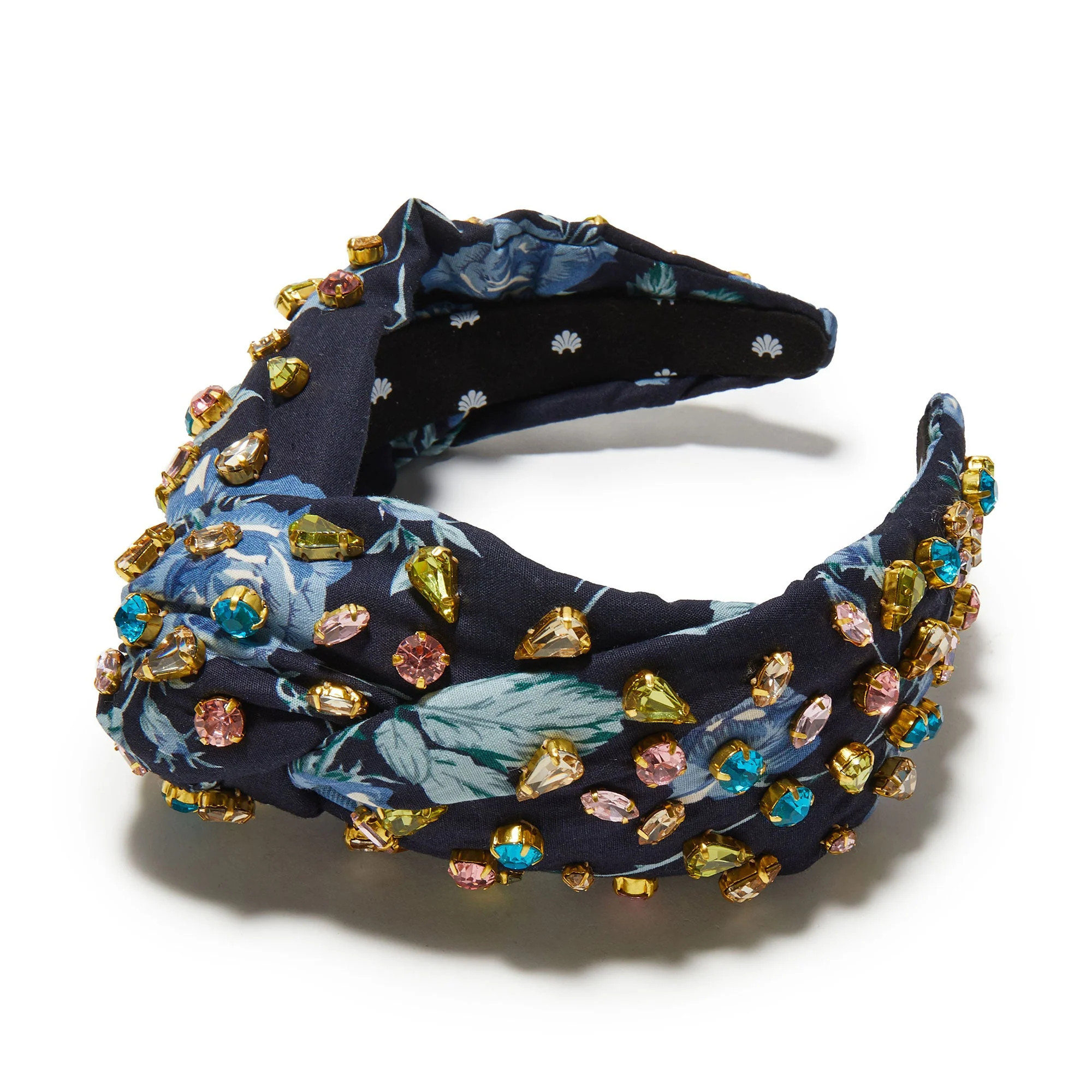 BLUE MULTI JEWELED GRETA HEADBAND | LELE SADOUGHI