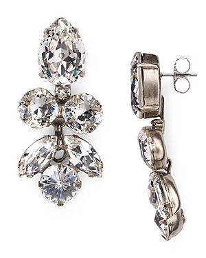 Sorrelli Lotus Bloom Swarovski Crystal Drop Earrings | Bloomingdale's (US)