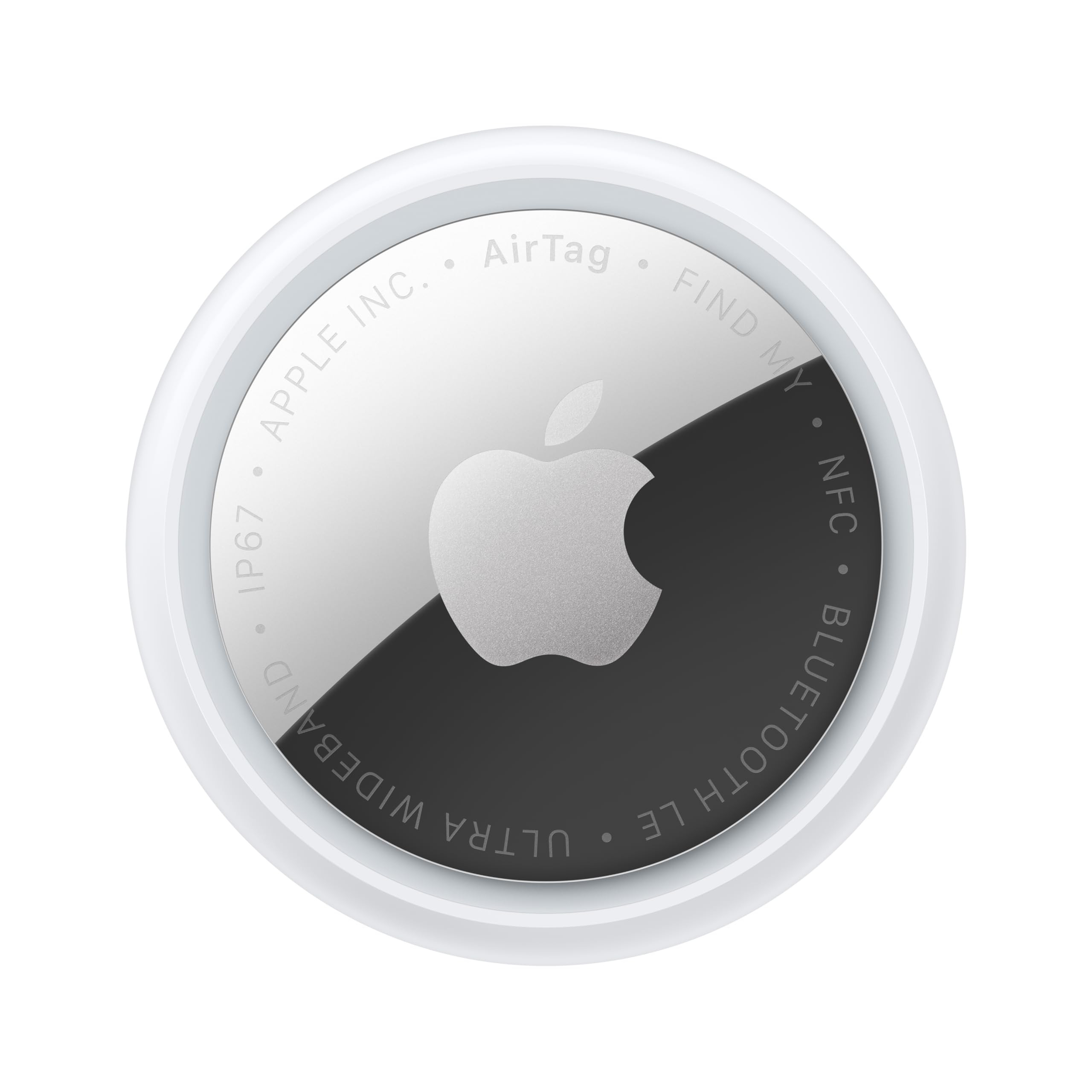 Apple AirTag (2nd Generation) - 4 Pack: Tracker for Keychain, Wallet, and More; Locator with Sound; Simple One-Tap Setup with iPhone or iPad; Key Finder with up to 1.5X Precision Finding Range* | Amazon (US)