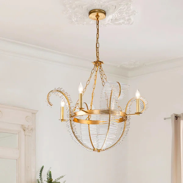 4 - Light Dimmable Empire Chandelier | Wayfair North America