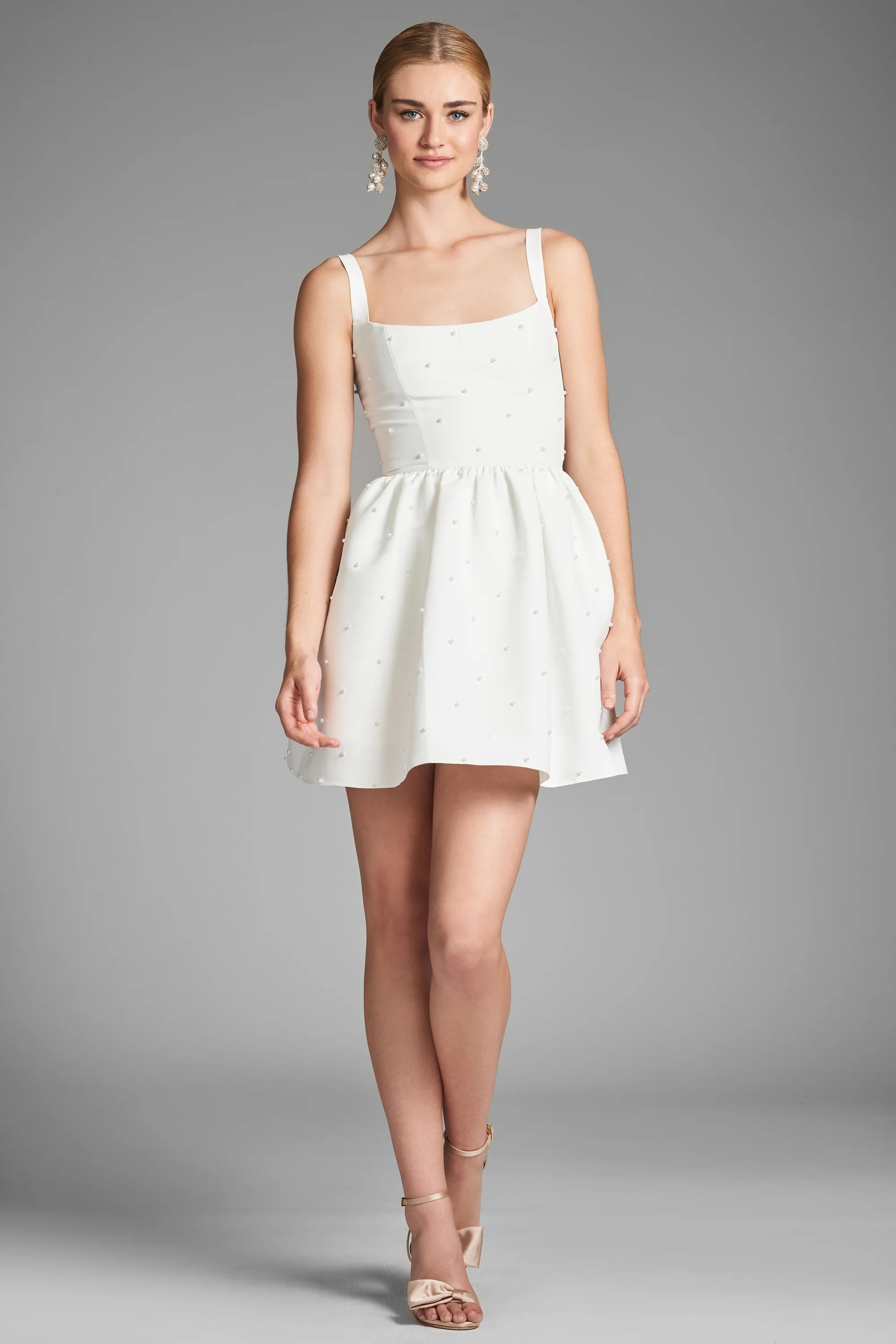 Quinn Dress - Ivory | Sachin and Babi