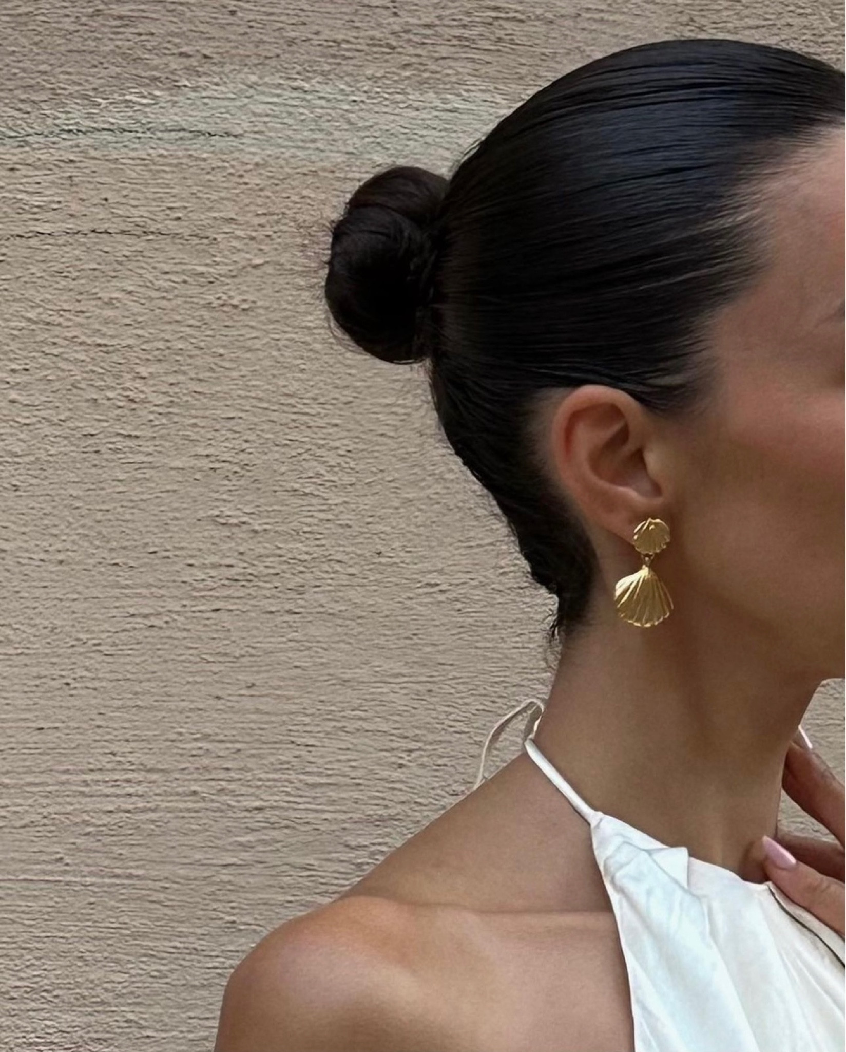 Soru Jewellery, gold shell earrings, gold accessories, Ariel earrings, gold jewellery, summer style, holiday accessories 

#LTKSeasonal #LTKbeauty #LTKeurope