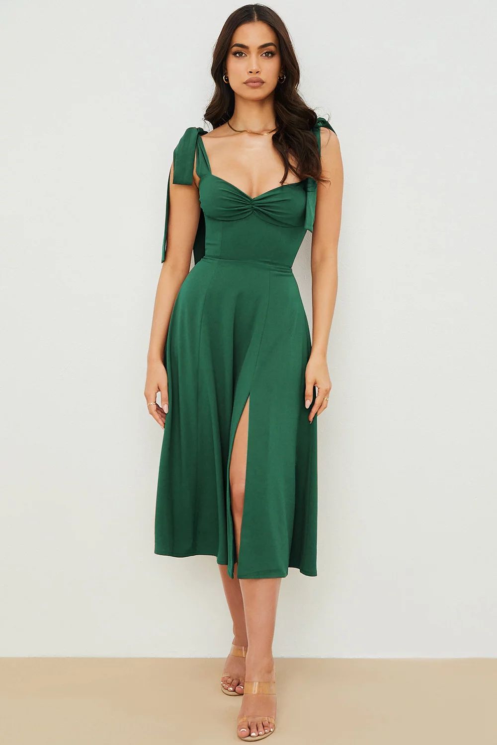 Summer Dresses for Women 2022 Sexy Halter Print Lacing Open Wrap High Waist Irregular Temperament... | Walmart (US)