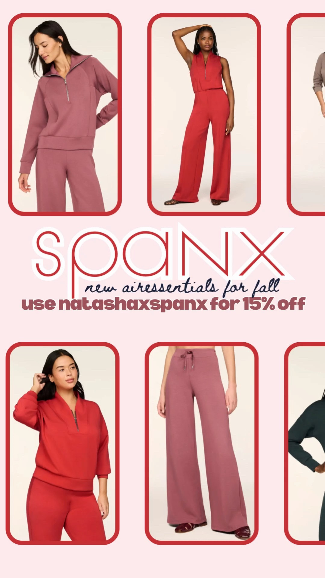 all new August @Spanx AirEssentials have arrived!! new colors and styles = use natashaxspanx for 15% off your first order!!

#LTKgrwm #LTKootd #LTKmomlife