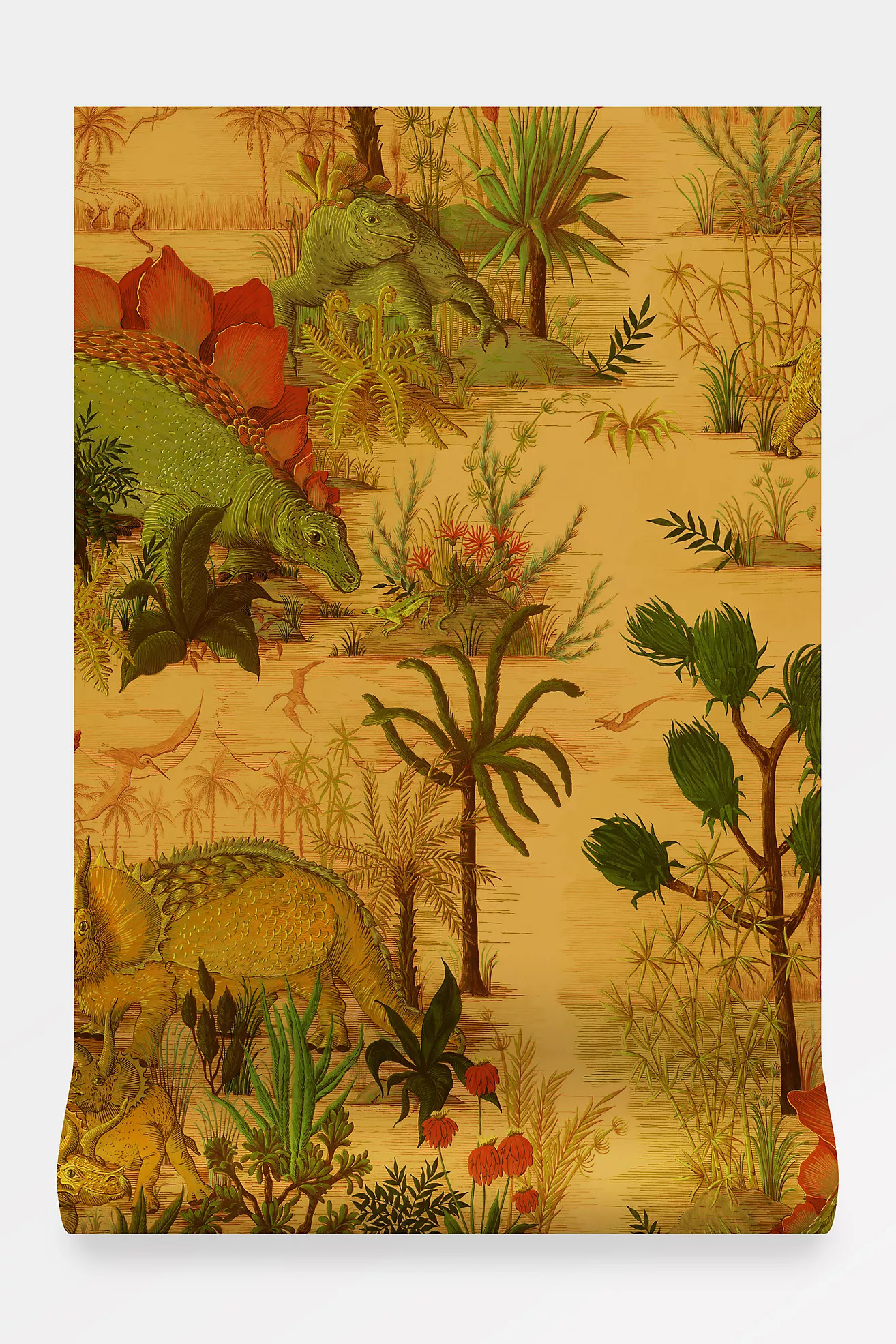 House of Hackney Dinosauria Wallpaper | Anthropologie (US)