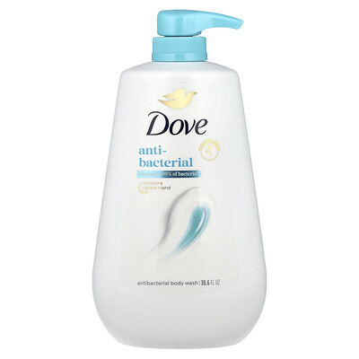 Dove, Antibacterial Body Wash, 30.6 fl oz | iHerb
