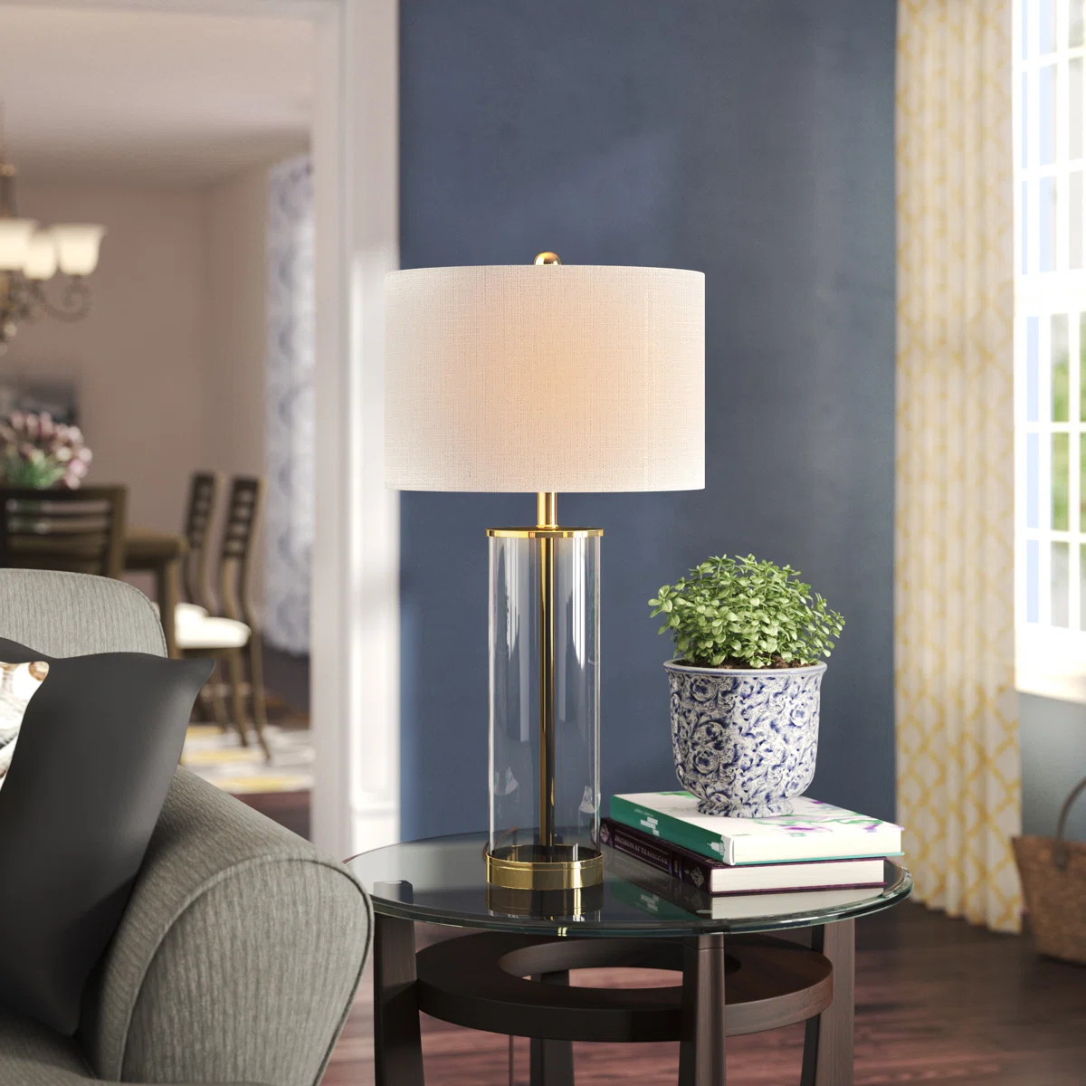 Silberston Glass Table Lamp | Wayfair North America
