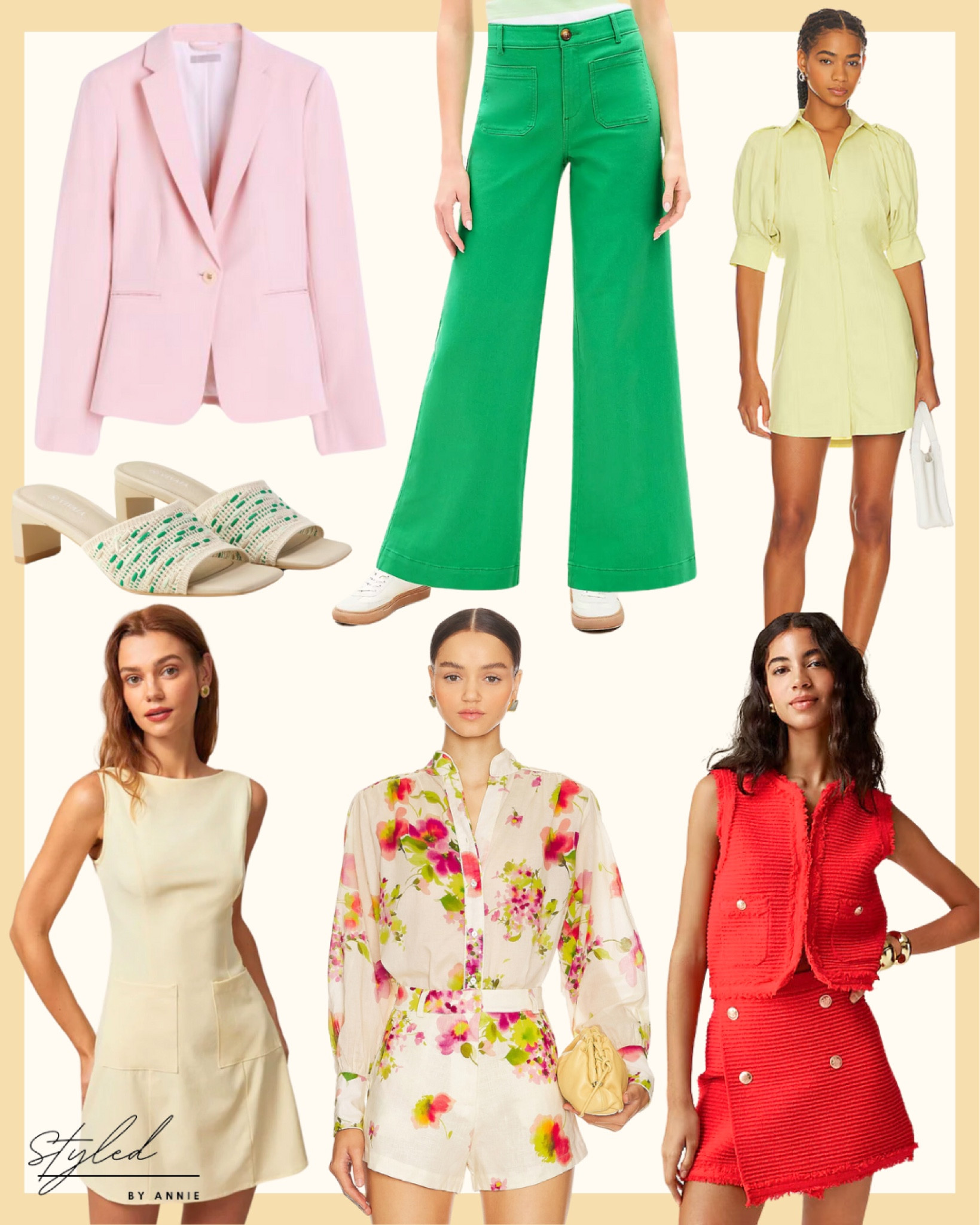 The Business Casual Edit💚

These pieces are perfect for a summer internship, new job, networking event, or for a new teacher! Loving these fun colors and layer-able pieces!!

#LTKShoeCrush #LTKWorkwear #LTKU