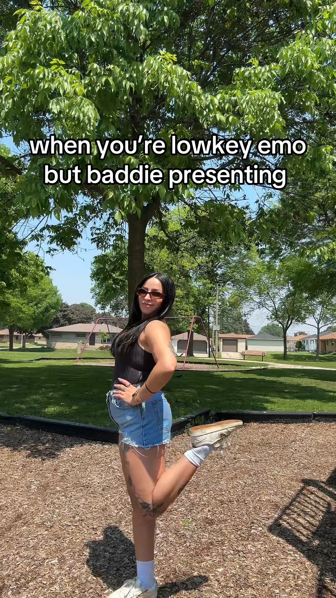 It’s me and my SKIMS bodysuit against the world 🌎 this is my go to summer outfit that I have worn for the past four years. This bodysuit has seen it all! Super supportive for a midsize girly like me🤍

#LTKMidsize #LTKSummerEdit #LTKPetite