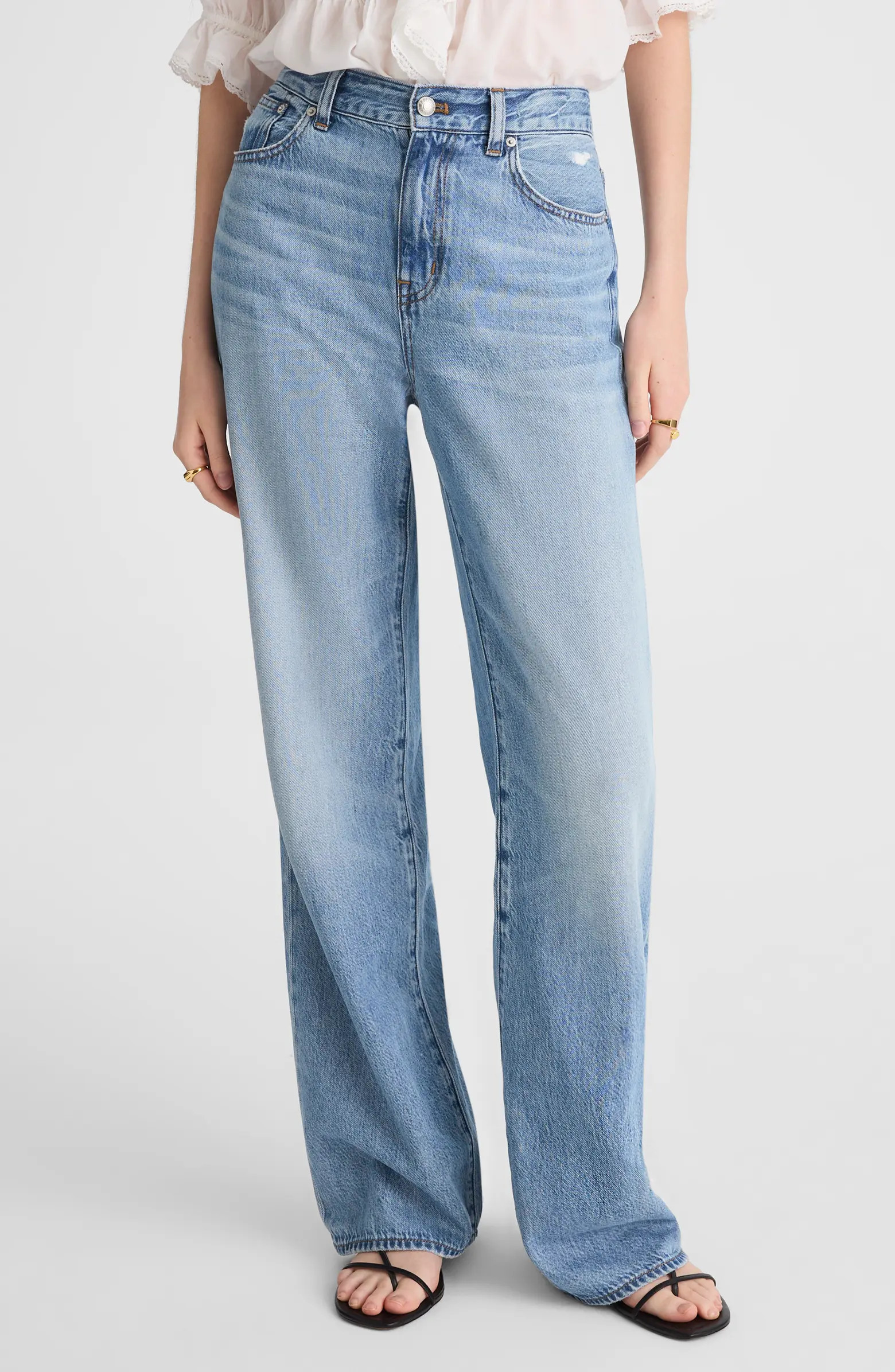 Madewell The Perfect Vintage Wide Leg Jeans | Nordstrom | Nordstrom