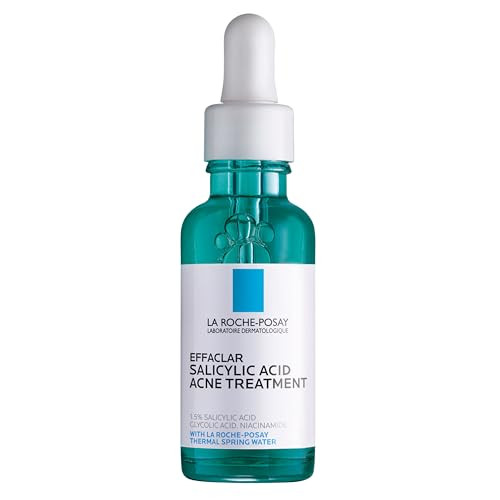 La Roche-Posay Effaclar 1.5% Salicylic Acid Serum, Acne Treatment For Face With Glycolic Acid & Niacinamide, Acne Serum Helps Clear Blackheads, Whiteheads, Pimples & Reduces Post Acne Marks | Amazon (US)