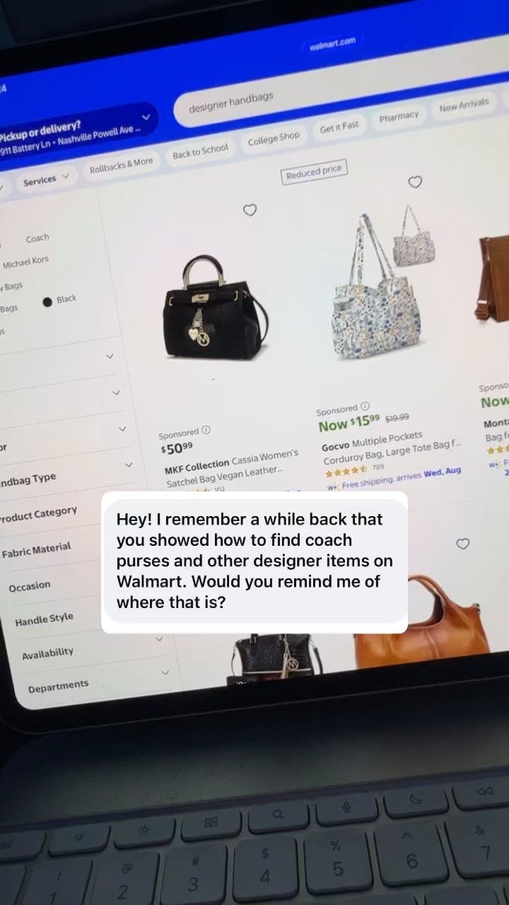 Here ya go!! Great way to not pay full price for designer bags! ￼

#LTKSeasonal #LTKOver40 #LTKSaleAlert