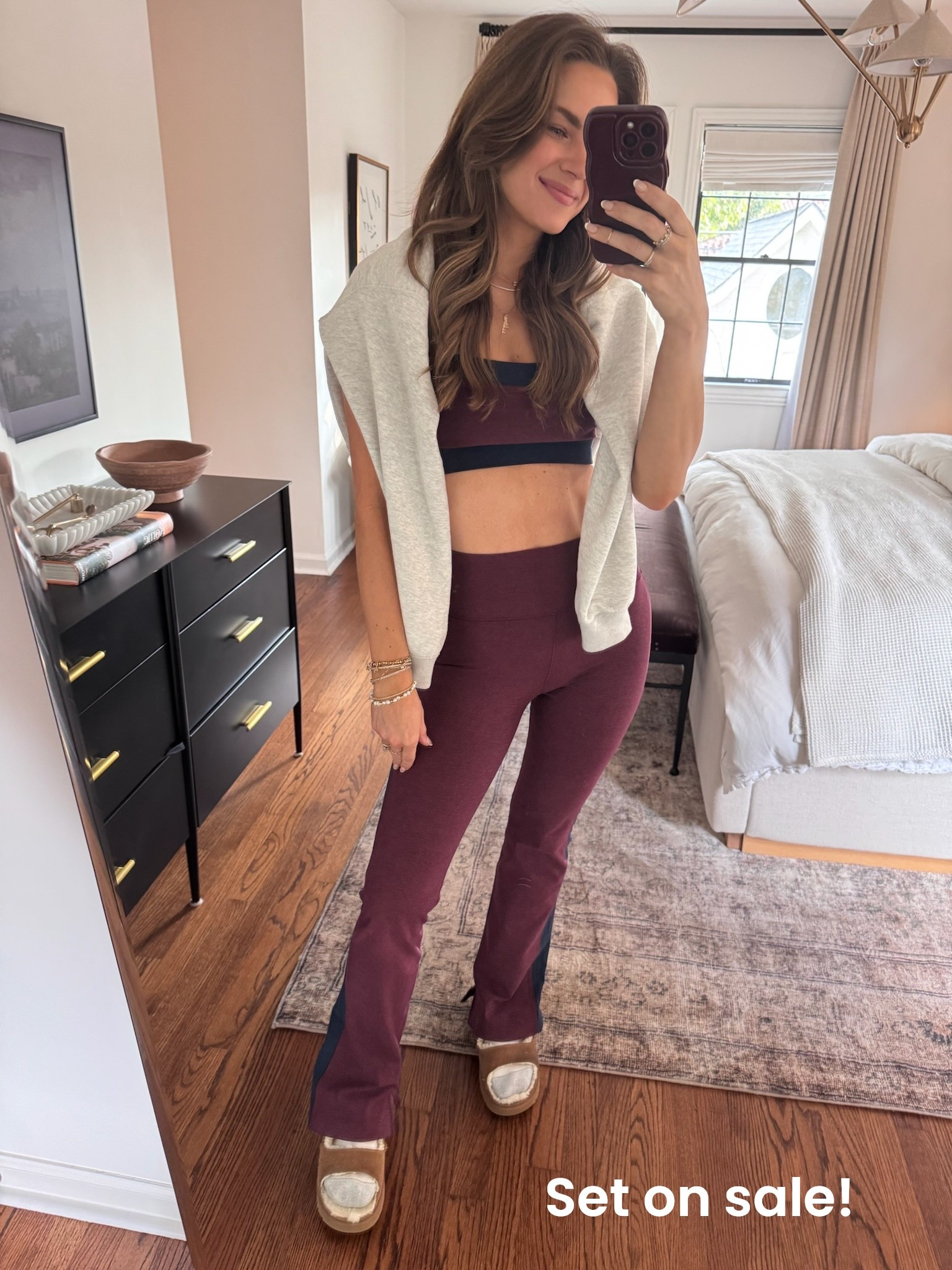 OOTD - workout✨ 
size small set, crewneck, vest


#LTKActive #LTKStyleTip #LTKItBag