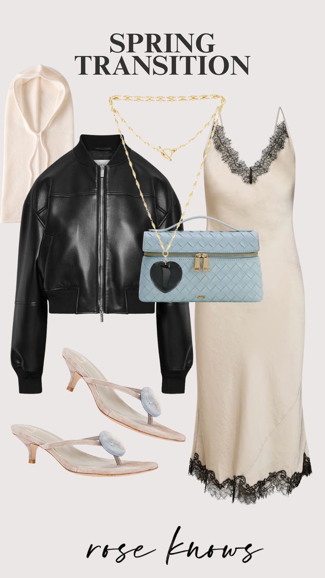 Faux leather bomber comes in 3 colors, I wore the small for reference 
Slip dress is multi functional and so works with sneakers 

#LTKSpringSale #LTKTravel #LTKWorkwear