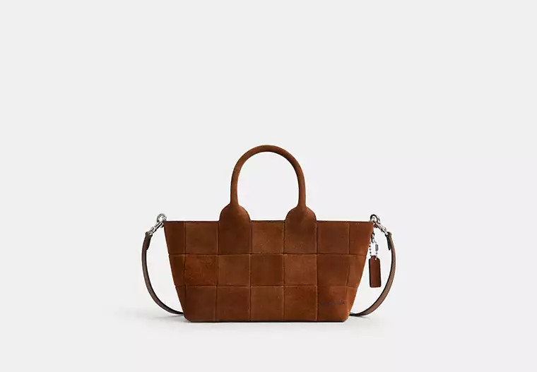 Alter/Ego Small Tote Bag In Upcrafted Suede | Coach (US)