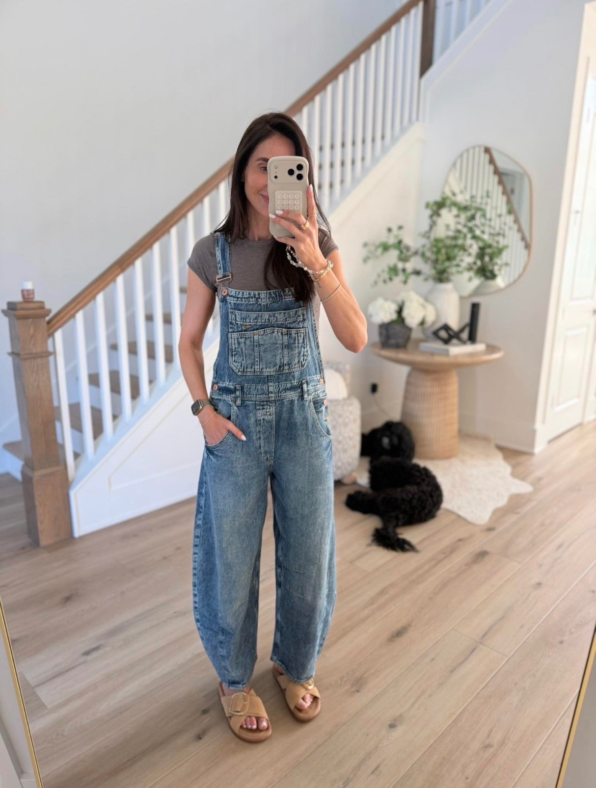 These overalls are finally back in stock and they’re one of my most worn pieces. The relaxed fit is comfortable without feeling bulky, and they’re so easy to style with a simple tee, tank, or lightweight sweater year round. If you’ve been waiting for a restock, now is the time to grab them.

Denim overalls, Casual outfit ideas, Everyday style, Relaxed fit denim, Summer outfit inspiration, Weekend outfit, Layering essentials, Comfortable fashion, Denim trends, Capsule wardrobe staple, Everyday casual look, annabrstyle

#LTKootd #LTKSeasonal #LTKOver40