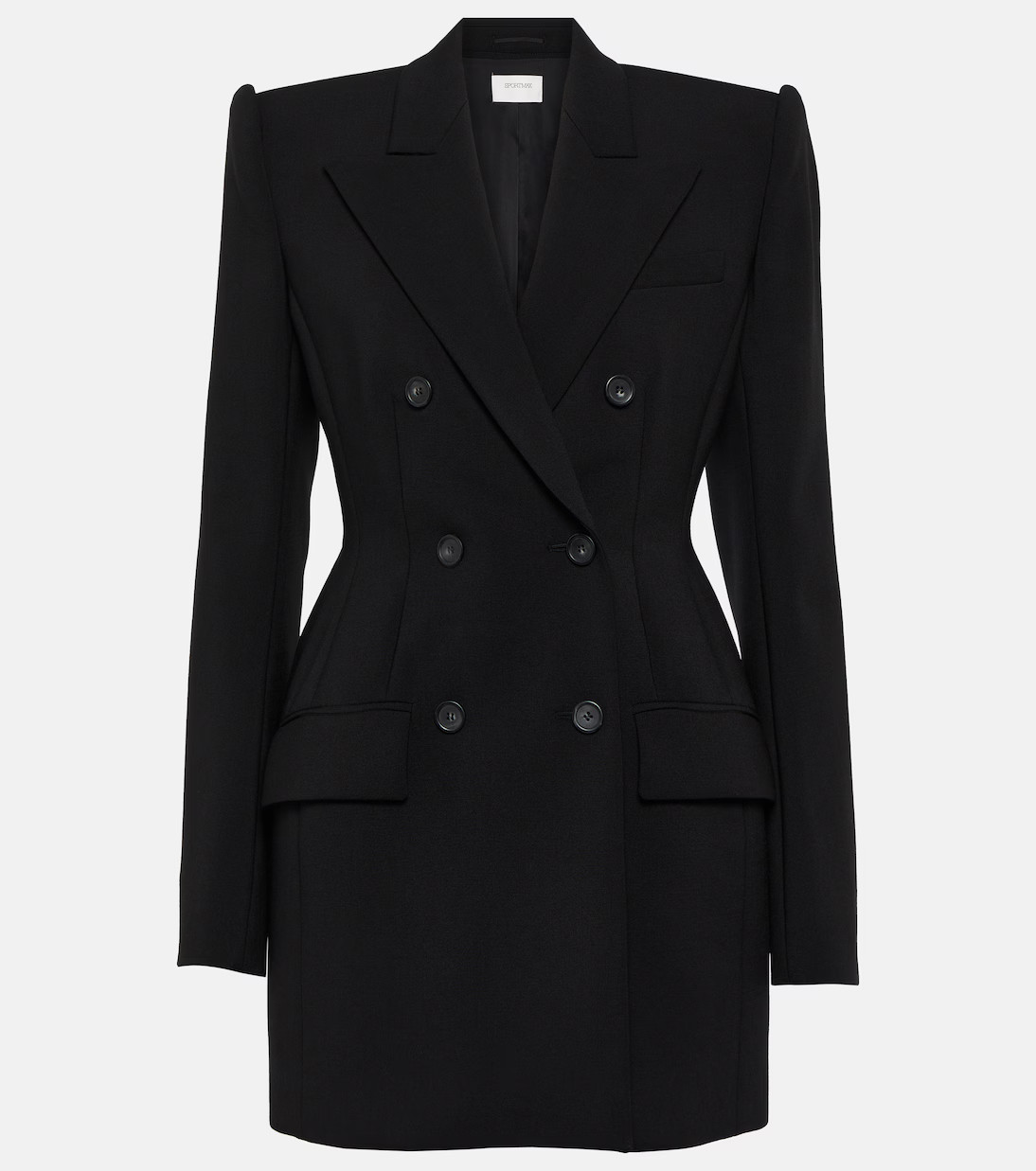 Double-breasted wool-blend blazer | Mytheresa (US/CA)