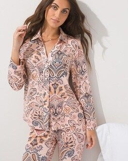 Soma Long Sleeve Pajama Top | Soma Intimates