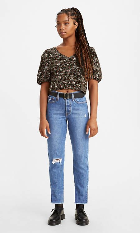 Wedgie Fit Ankle Women's Jeans | Levi's (CA)