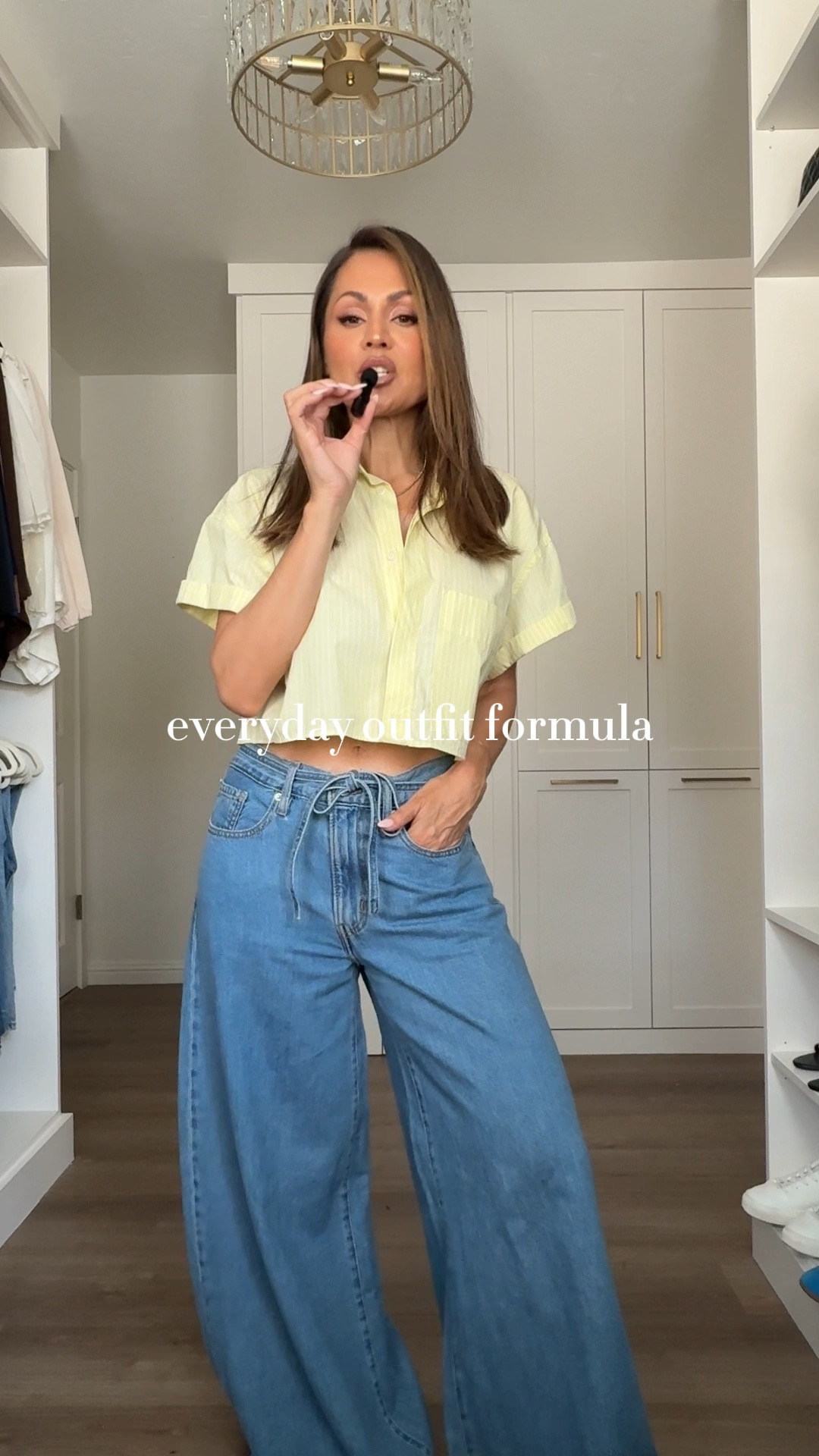 Everyday outfit formula , but elevated 🤌🏻💛

#LTKootd #LTKOver40 #LTKU