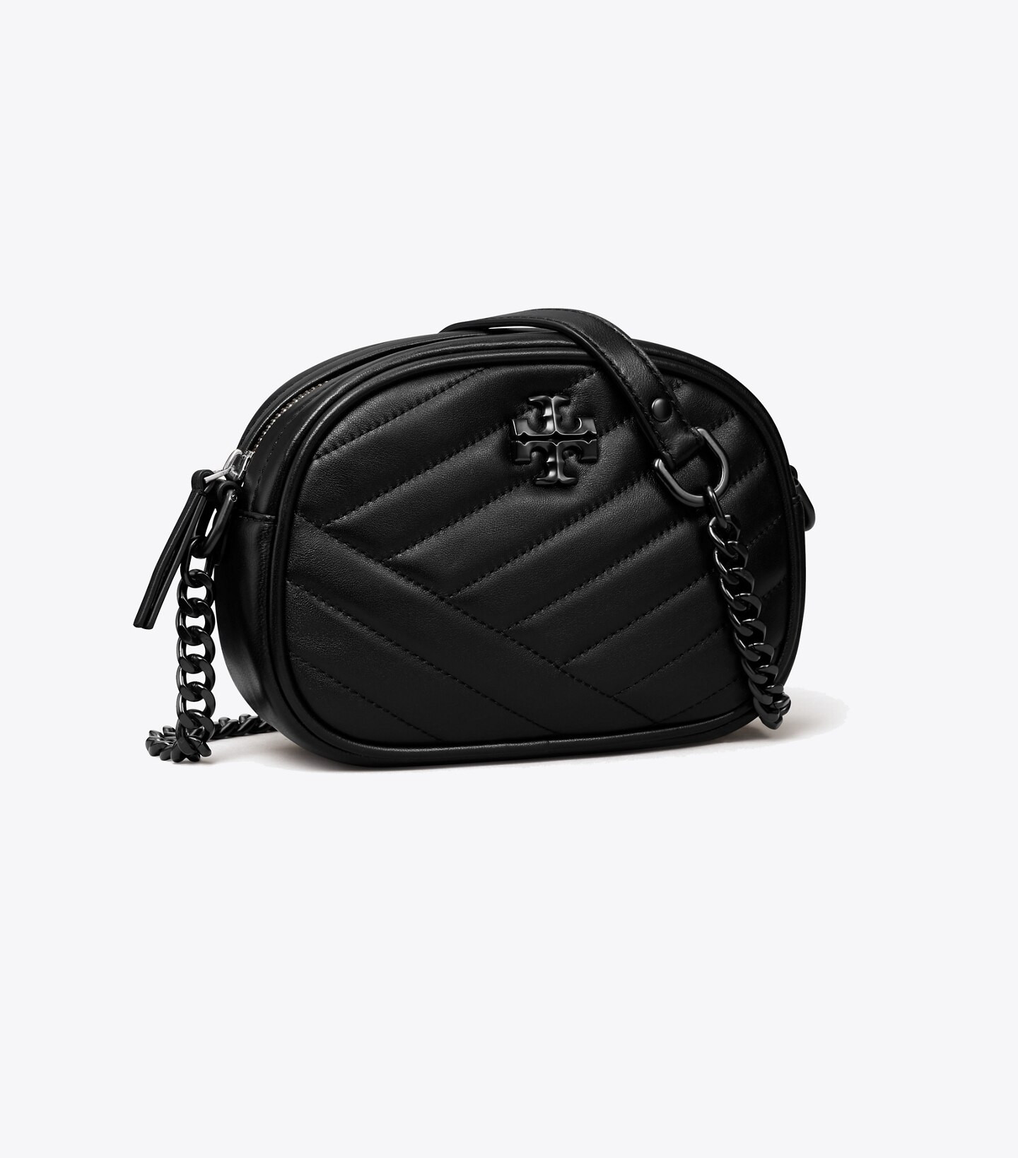 Small Kira Chevron Camera Bag : Women's Designer Crossbody Bags | Tory Burch | Tory Burch (US)