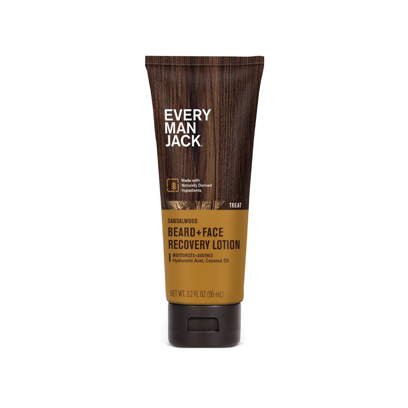Every Man Jack Beard + Face Lotion, Size: 3.2 FL Oz, Sandalwood | Kohl's