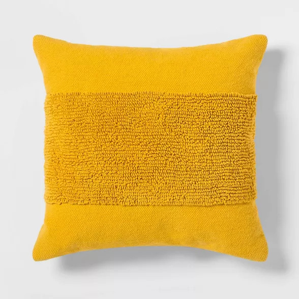 18"x18" Square Modern Tufted Throw Pillow - Project 62™ | Target