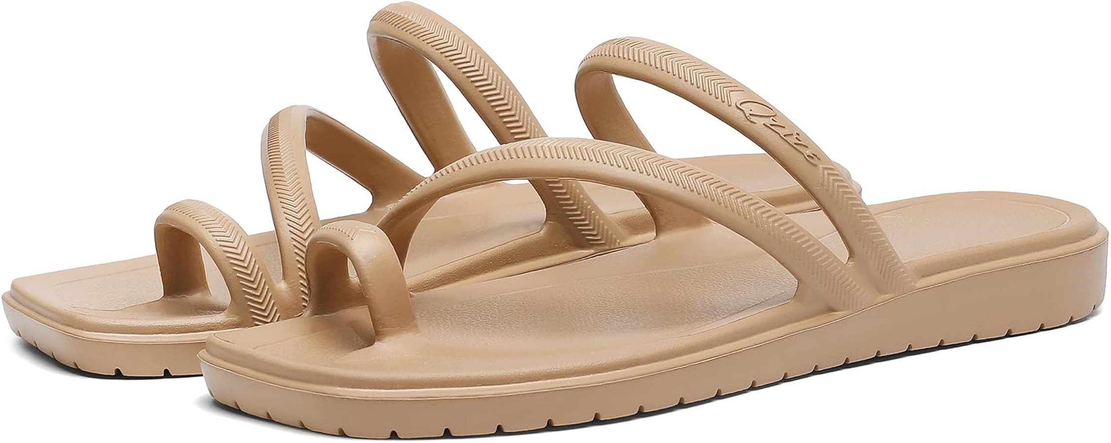 Flip Flops for Women Arch Support Comfortable Thong Sandals with Square Toe & Lightweight Cushion... | Amazon (US)