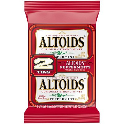 Altoids Peppermint Breath Mints - 1.76oz | Target