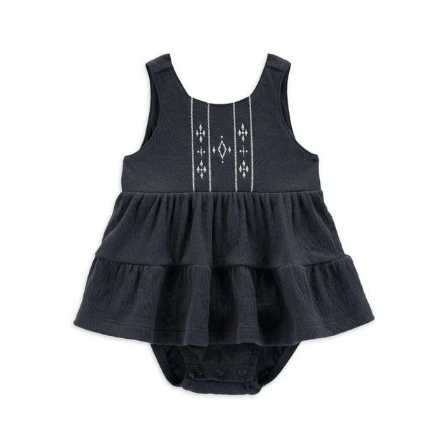 Carter's Child of Mine Baby Girl Dress, One-Piece, Sizes 0/3-24 Months - Walmart.com | Walmart (US)