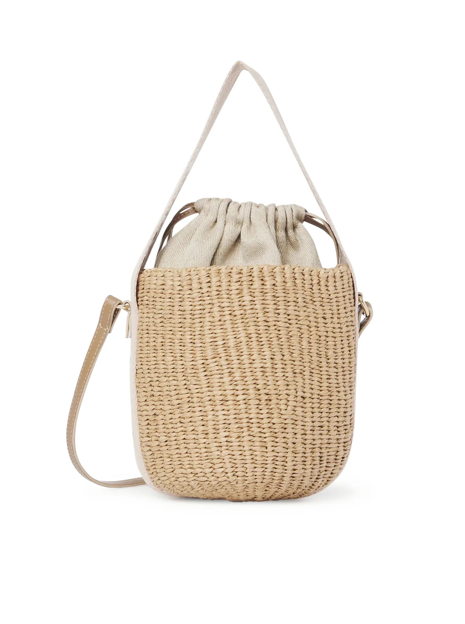 WOODY SMALL BASKET BAG IN NATURAL FIBRES - Chloe` - Woman | Suitnegozi INT