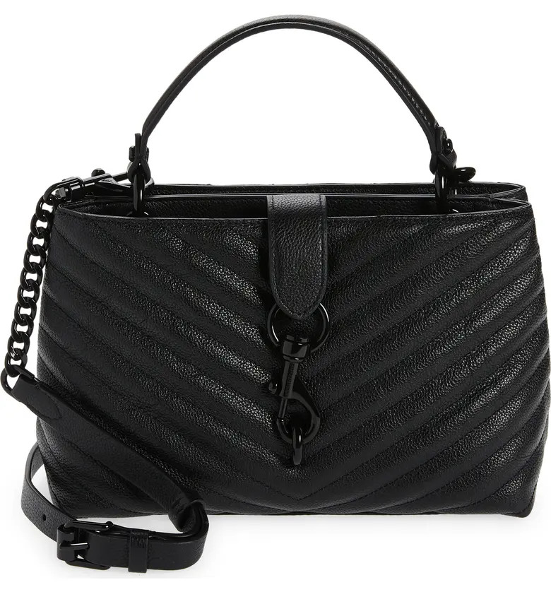 Edie Chevron Quilted Satchel | Nordstrom