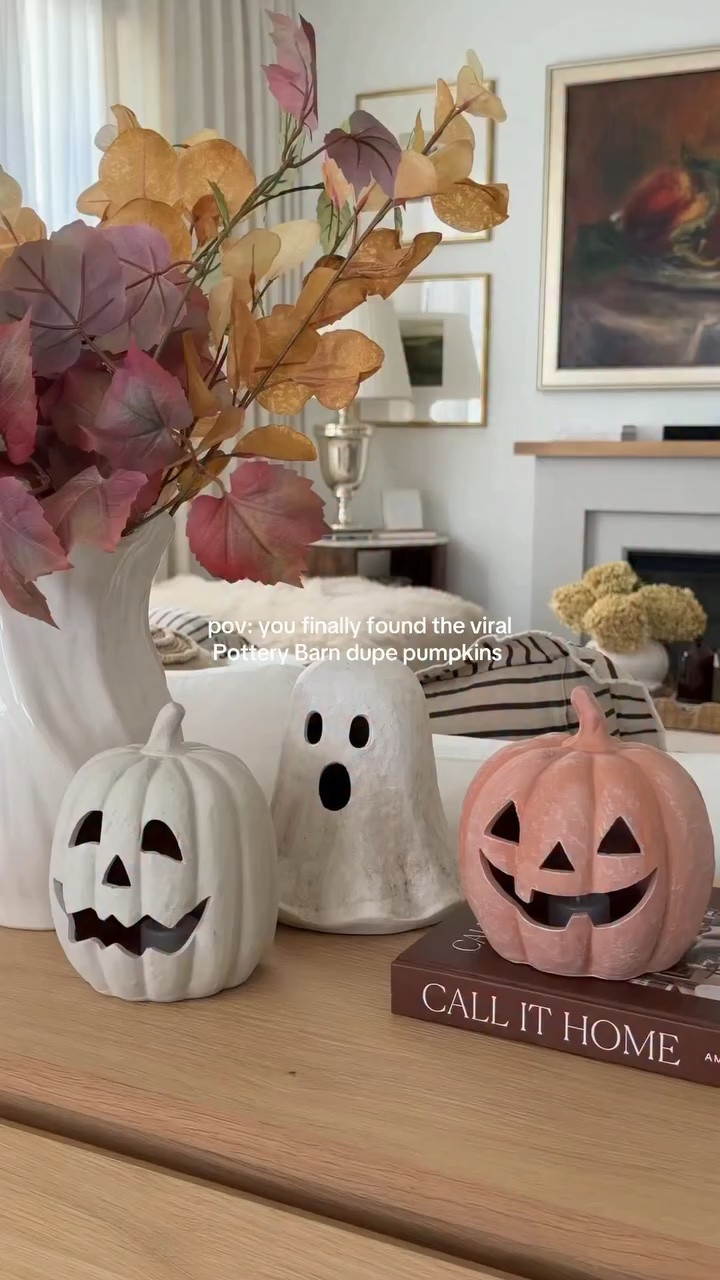 $5 each and giving major Pottery Barn vibes 🎃 #target #targetfinds #potterybarn #halloween #halloweendecor