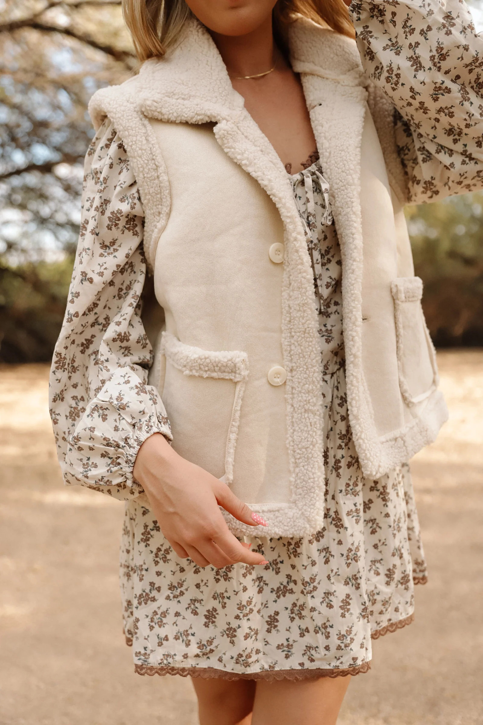 Lennox Vest - Oat | Shop Fruitful Co.