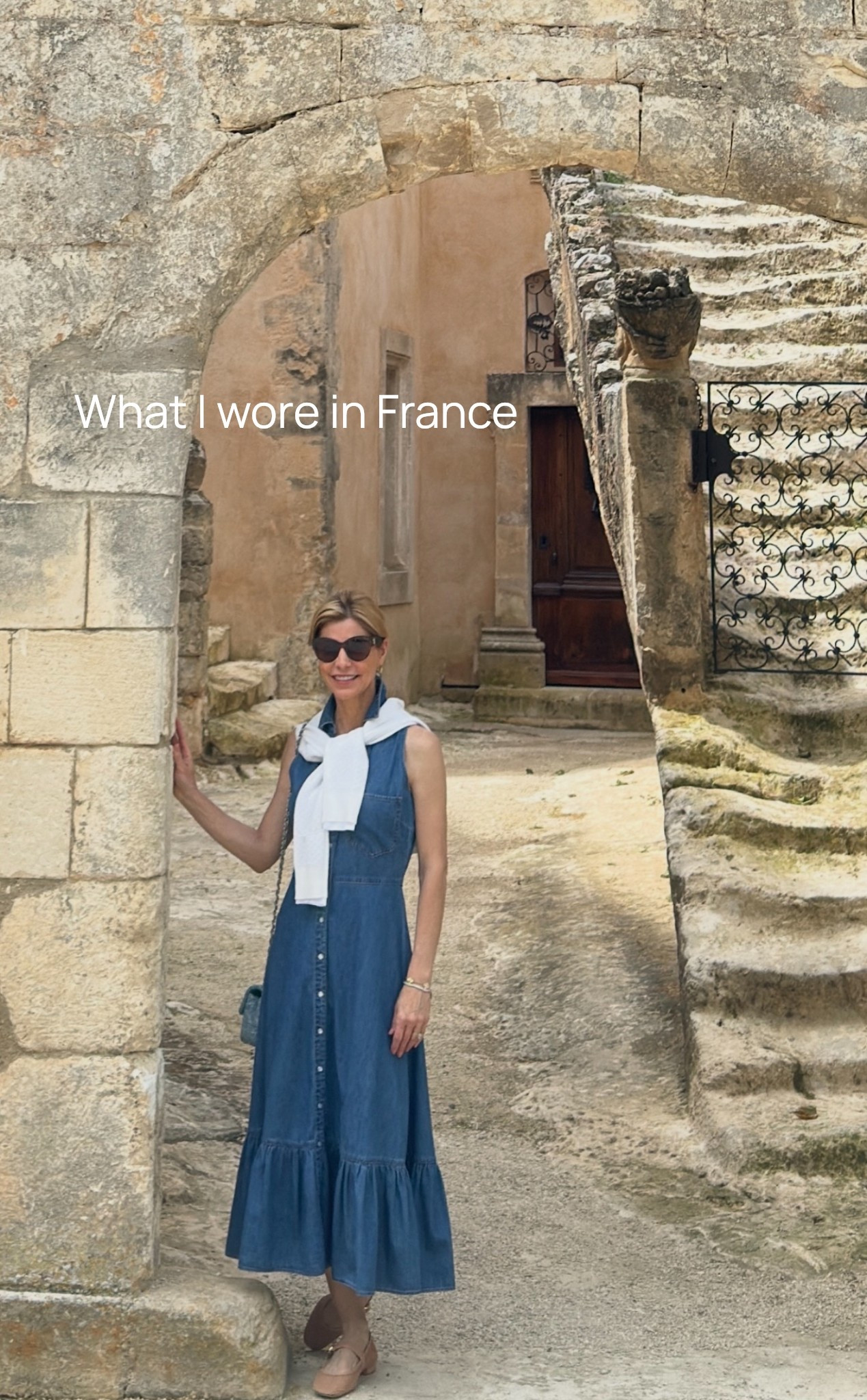 Maxi Denim Dress - the workhorse of a travel capsule! I wore mine 3 times while in Provence and Paris!

#LTKStyleTip #LTKTravel