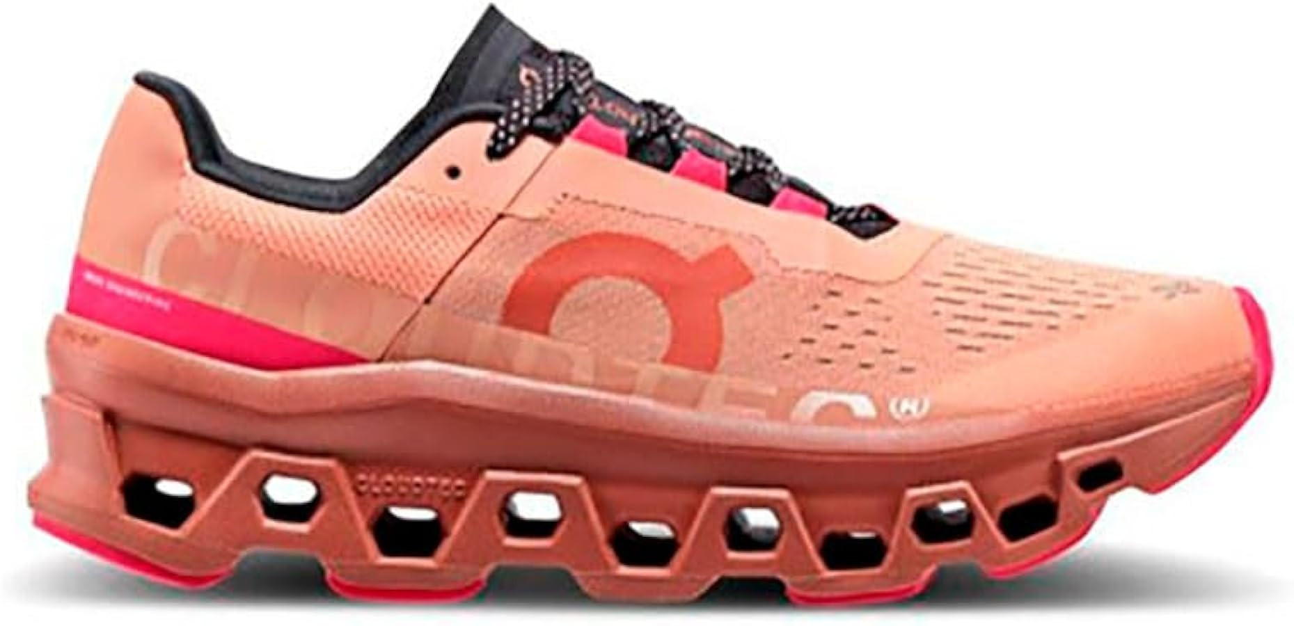On Cloudmonster Womens Shoes Size 11, Color: Rose/Cork-Pink | Amazon (US)