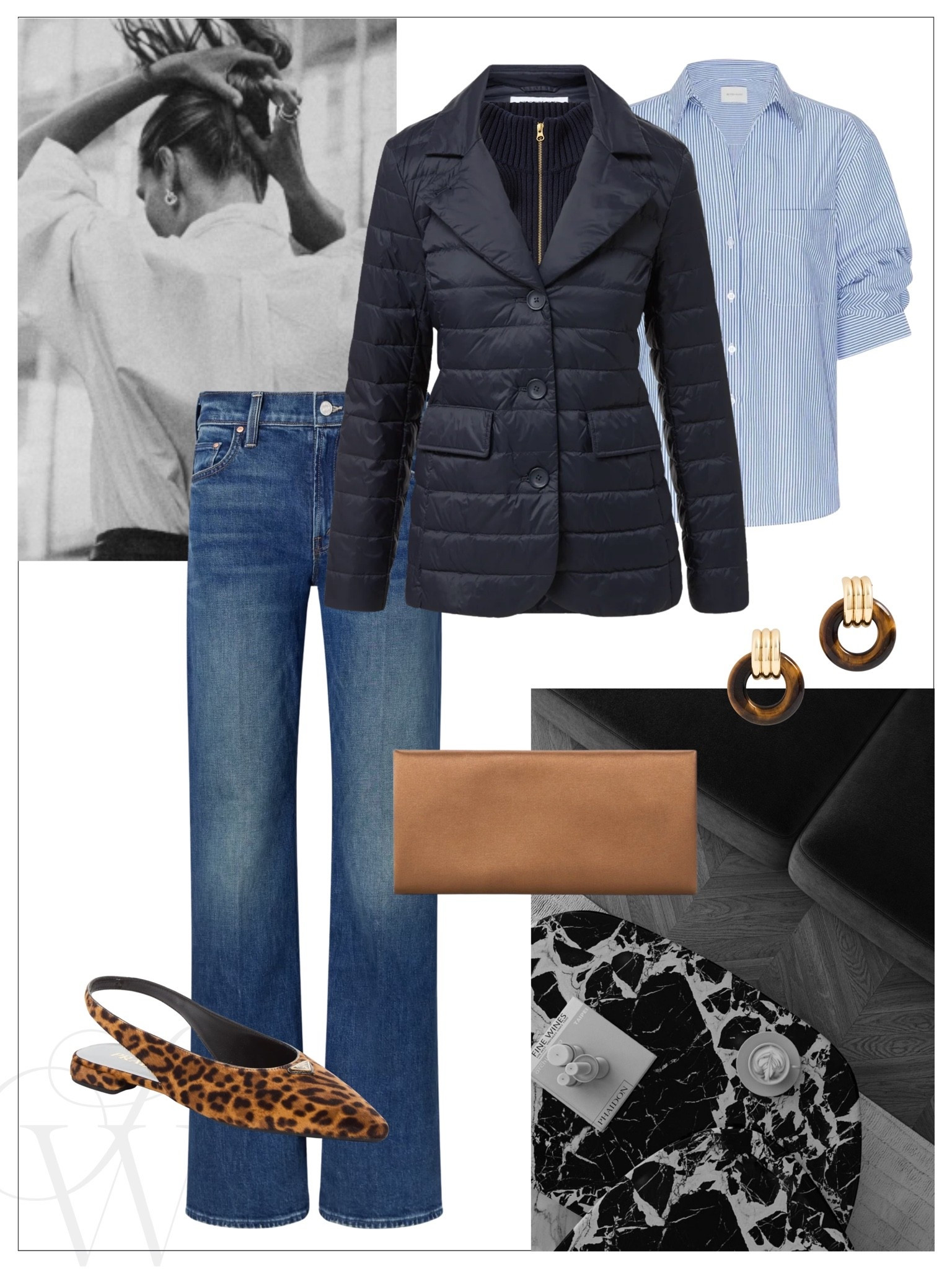 Fall outfit inspo featuring the coolest puffer blazer - I’m obsessed!!!