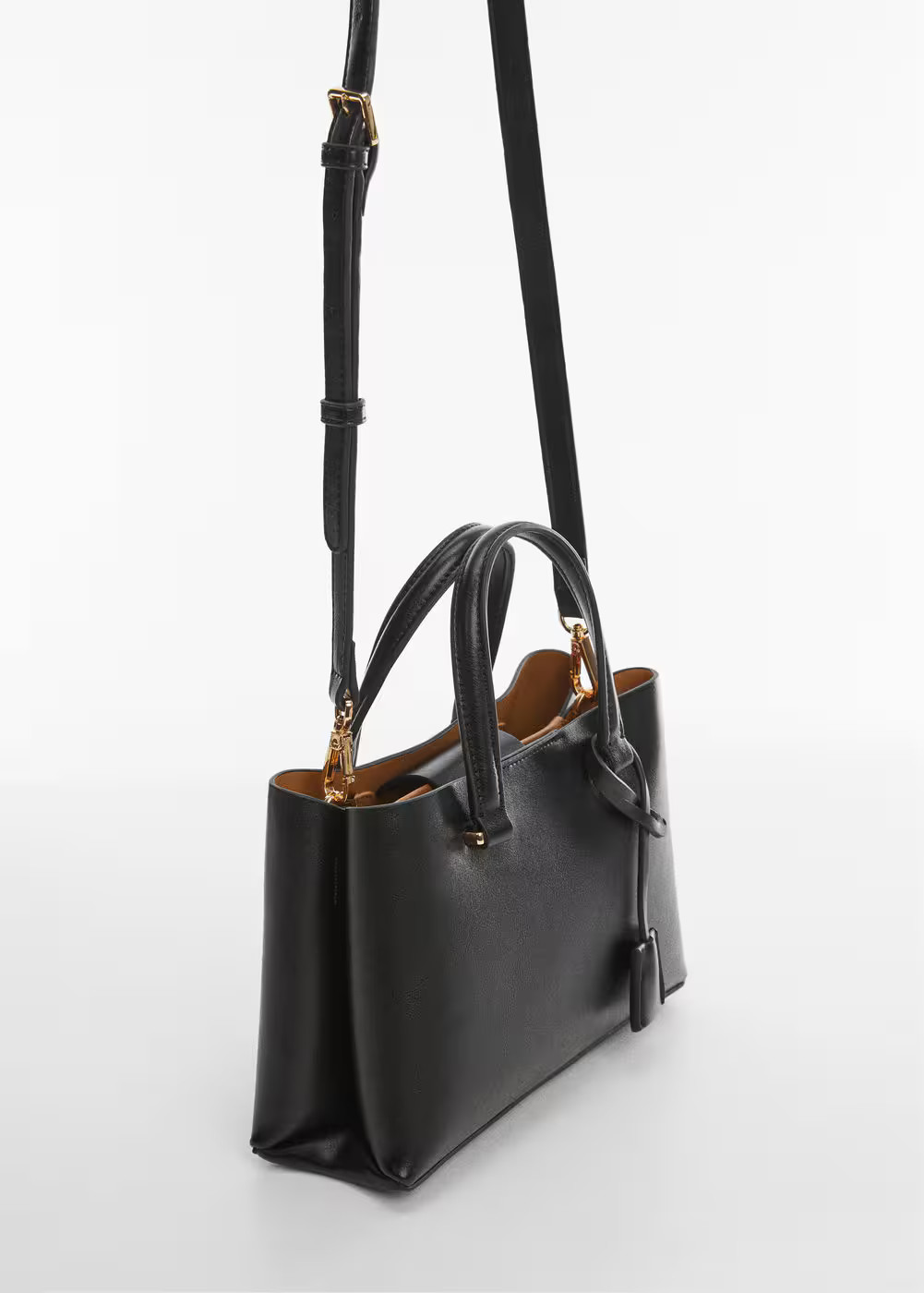 Double compartment cross body bag -  Women | Mango United Kingdom | MANGO (UK)