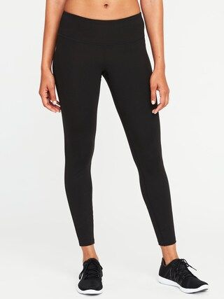 Mid-Rise Elevate Compression 7/8-Length Leggings for Women | Old Navy (US)