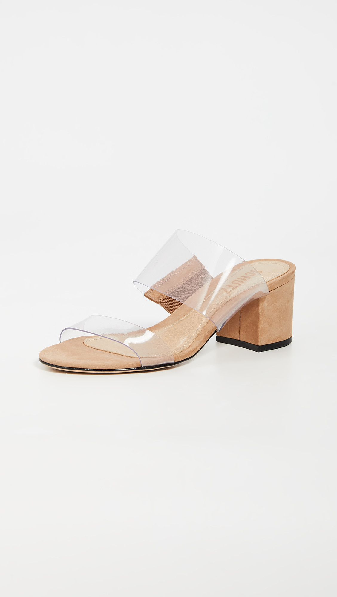 Schutz Victorie Slides Honey Beige 8.5 | Shopbop